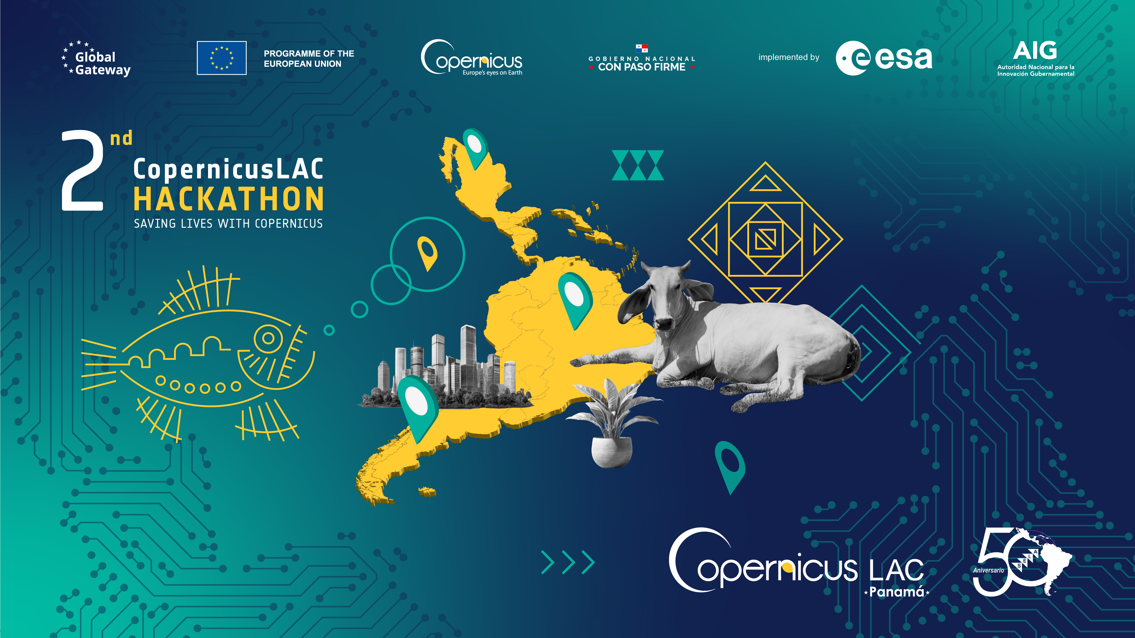 The 2nd Hackathon of the CopernicusLAC Panama Centre and SELA Concludes The 2nd Hackathon of the CopernicusLAC Panama Centre and SELA Concludes