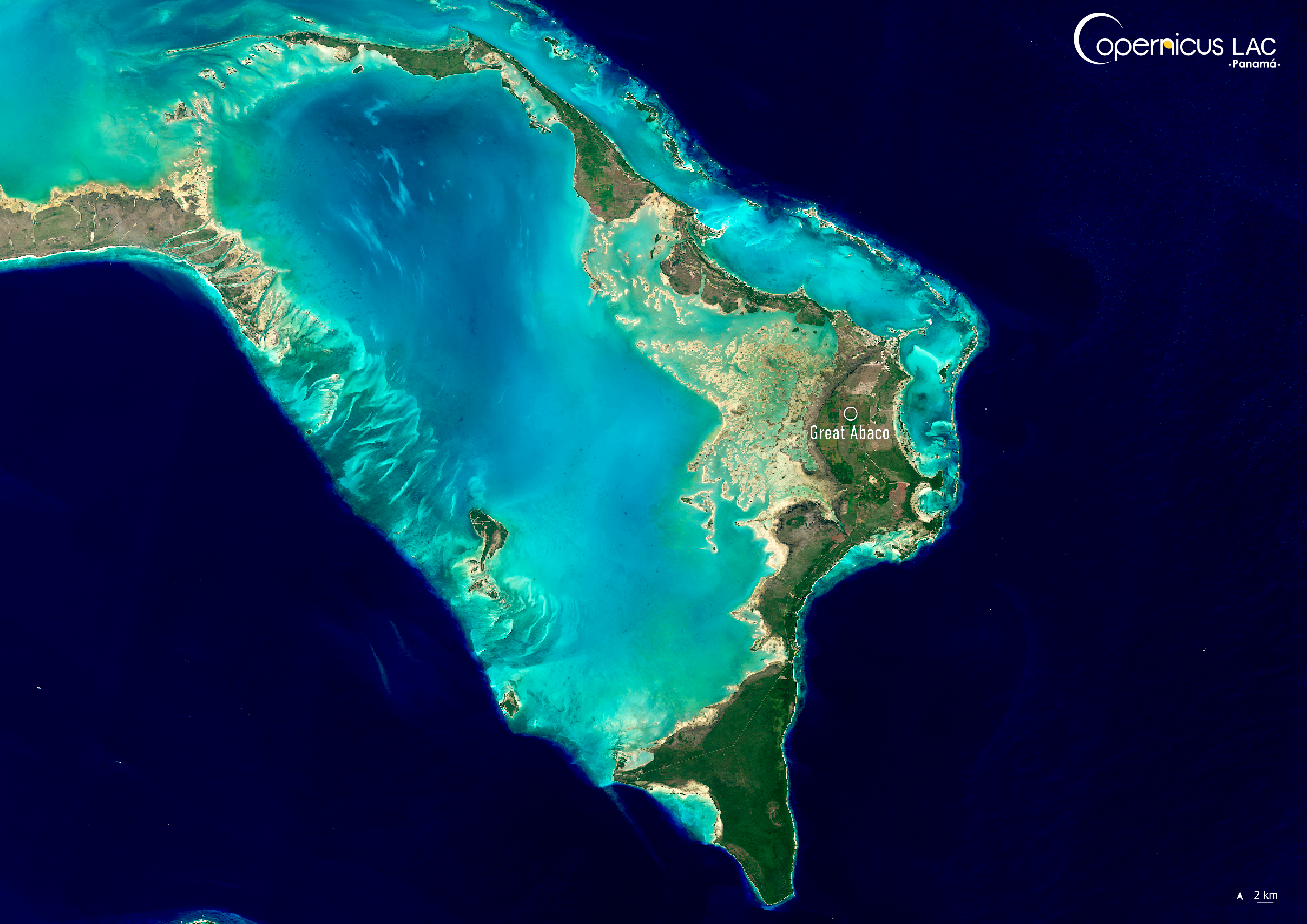 Image of the Week #019 – Great Abaco, The Bahamas Image of the Week #019 – Great Abaco, The Bahamas