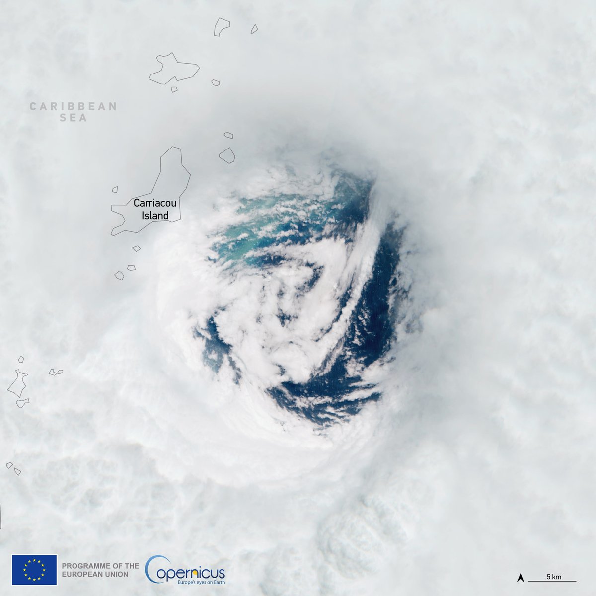 Hurricane Beryl: How can Copernicus Earth Observation open data help in preparing for, monitoring, and assessing the consequences of hurricanes in the LAC region?