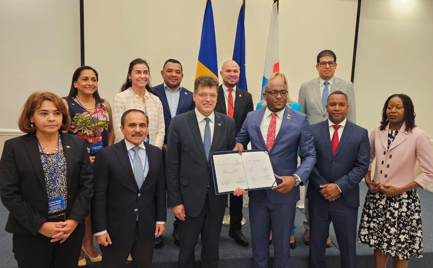 The signature of MoU on Disaster Preparedness and Disaster Risk Management in Barbados The signature of MoU on Disaster Preparedness and Disaster Risk Management in Barbados